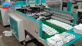 600-700Pcs/min Super High Speed Polythene PE Plastic Shopping T-shirt Bag Making Machine
