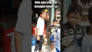 Berangkat syuting apa main 👉 #komentar 💬