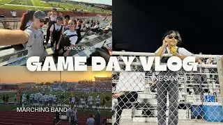 | GAME DAY VLOG 3‼️| MARCHING BAND |