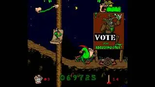 Long Play [FULL GAME] - Boogerman (SNES) - Part 12 - Boogerville Level 2