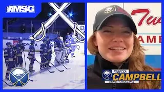 2021 Buffalo Sabres Introduced by Frontline Workers From Western NY