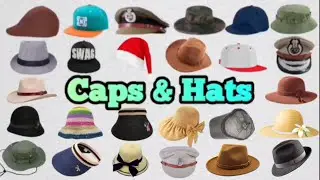 Caps and Hats Name|Hat Names Vocabulary|Learning English vocabulary|English Vocabulary with pictures