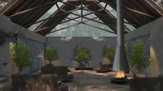 Deer hunting camp