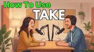 How To Use TAKE in English | Learn English with Real Conversations Podcast