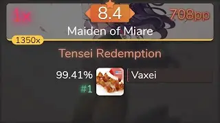 [8.4⭐] Vaxei | Shinigiwa Satellite - Tensei Redemption [Maiden of Miare] 99.41% {#1 708pp 1❌}