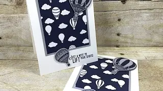 Simply Simple MAKE IT IN MINUTES - A Note to Lift Your Spirits Card by Connie Stewart