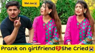 Going To Out Of Country Prank On My Girlfriend | Gone Emotional 😭 | 💔 | (She Cried) | @ajstar5055