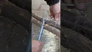 Wire buckle binding techniques.