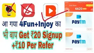 4Fun+Injoy का भी बाप VideoBuddy App Get ₹20 Signup & ₹10 Per Refer || Paytm Latest Loot Offer 2018 |