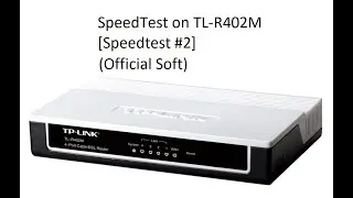 Ile wyciąga TP-Link TL-R402M na SpeedTest? (Official Soft) [Speedtest #2]