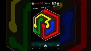 Flow Free Shapes - Daily Puzzles - 2025-12-15 - December 15th 2025