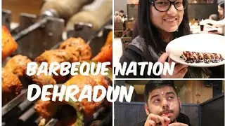 Barbeque Nation Dehradun with Ujjwal Sharma | FoodieRabbits | Review