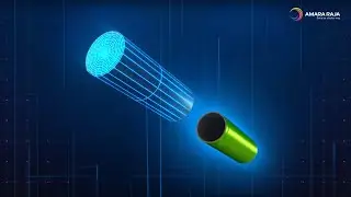 Cylindrical Cell Assembly Animation | Li-Ion | Lithium Ion Cell