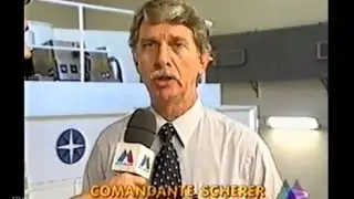 Cmt Claudio Scherer 747 VARIG simulator CTO aprox 1998 TV a cabo