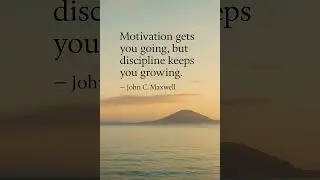 Discipline Is What Builds You | John C. Maxwell Quote #Shorts #BetterOnePercent #discipline