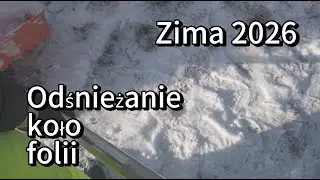 Odśnieżanie koło folii! 🤩Zmagania z zimą!😘 GRZ Vlog #1