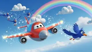 Little Airplane Fly High ✈️🎶 | Baby Flying Song, Kids Nursery Rhymes and Many More Fun Songs!