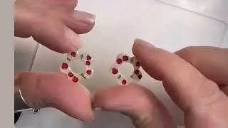 Uv resin tattoos earrings beginner tutorial Resin tattoo earrings idea #resinearrings #resinart #diy
