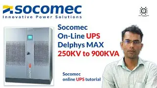 socomec online ups delphys mx 250kva to 900kva  | online ups tutorial