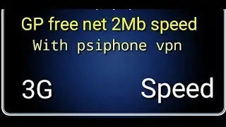 Gp free net....  full speed - new update