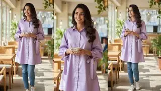 ⭐ Stylish Shirt Cutting & Stitching Tutorial | Simple & Easy for Beginners
