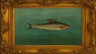 Elegant Fish Painting in Motion &ndash; 2 Hour 4K Frame TV Art | Serene Digital Wall Art Display