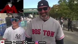 Leach reacts TO Boston Red Sox VS New York Yankees | AL Wild Card Game 1 | September 30, 2025!