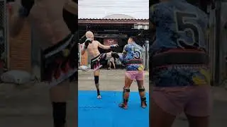 Teodor Tedi Constantin Pad Work #muaythai at Fa Group #tedicombatteam full round uncut P2