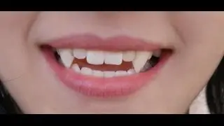 HOW TO MAKE FANGS IN LESS THAN 30 SECONDS - USING ONLY GUM -