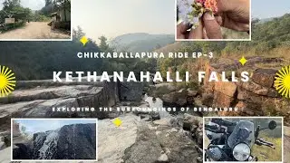 Chikkaballapura Ride EP-3 | Exploring Kyatanamakki falls and Aadiyogi Lazer show | Himalayan 450 POV