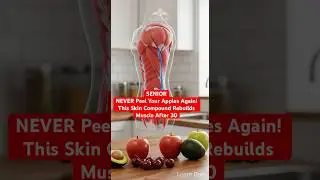 SENIOR: NEVER Peel Your Apples Again! This Skin Compound Rebuilds Muscle After 30 | Learn Daily
