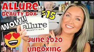 Allure Beauty Box June 2020 Unboxing | HOT MESS MOMMA MD