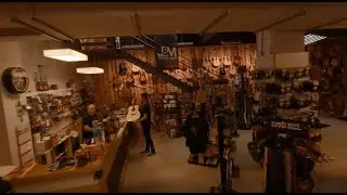 Drohnenflug bei J&M Musikland