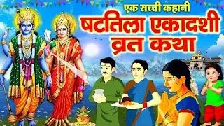 Shattila Ekadashi Vrat Katha~ Shattila Ekadashi Ki Kahani-षटतिला एकादशी व्रत कथा-षटतिला एकादशी कहानी