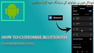 bluetooth settings on android mobile phone | technical box
