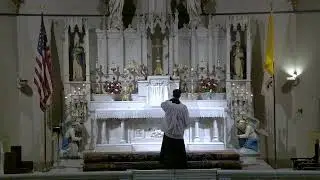 Holy Mass 9/19/25 - Feast of St. Januarius & Companions (evening Mass)