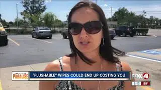'Flushable' wipes aren't flushable, and they're causing thousands of dollars in damage