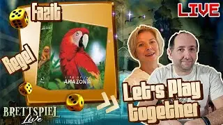 Life of the Amazonia - [Brettspiel] [Live] [Let's Play] - Regeln/Let's Play/Fazit
