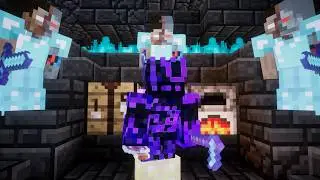 minecraft speedrunner vs 3 AI diamond juggernauts THE REMATCH