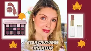 Berry Toned Autumn Makeup Look 🍂 | Fall Ready Glam Tutorial