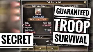 Iron Throne - Guaranteed Troop Survival, Super Secret...