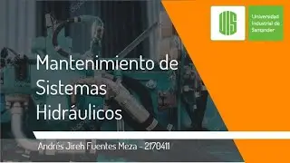 Mantenimiento de Sistemas Hidráulicos