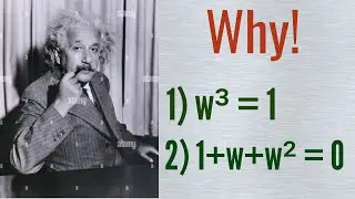 W&sup3; = 1 || 1+w+w&sup2; = 0 || Omega class 10|| Omega formulas proof||