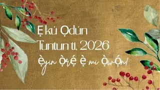 Step into God's new Thing : Let Go Off the Past. January 2026 Yoruba (Isaiah 43:18&ndash;19)