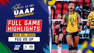 FEU vs. UP round 2 highlights | UAAP Season 85 Women's Volleyball - Mar. 25, 2023