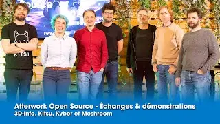 Afterwork Open Source - Échanges & démonstrations - 3D-Info, Kistu, Kyber et Meshroom