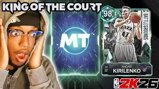 I Opened My Tier 1 KOTC Pack for GUARANTEED 97+ GALAXY OPAL in NBA 2K26 MyTeam!