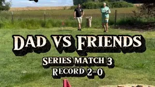 Backyard Mini Golf Course | Dad vs Friends | Series Match 3
