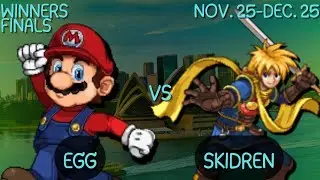 Egg (Mario) vs. Skidren (Isaac) - Winner's Finals - ANZ SSF2 Summit