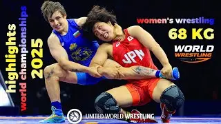 Highlights World Women's Wrestling Championships 2025 | Full WW 68 Kg | #wwe  | #uww